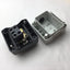 Used Telemecanique XAL-D/K...H7 Enclosure, With ZBI-101/ZBV-6 Green Push Button