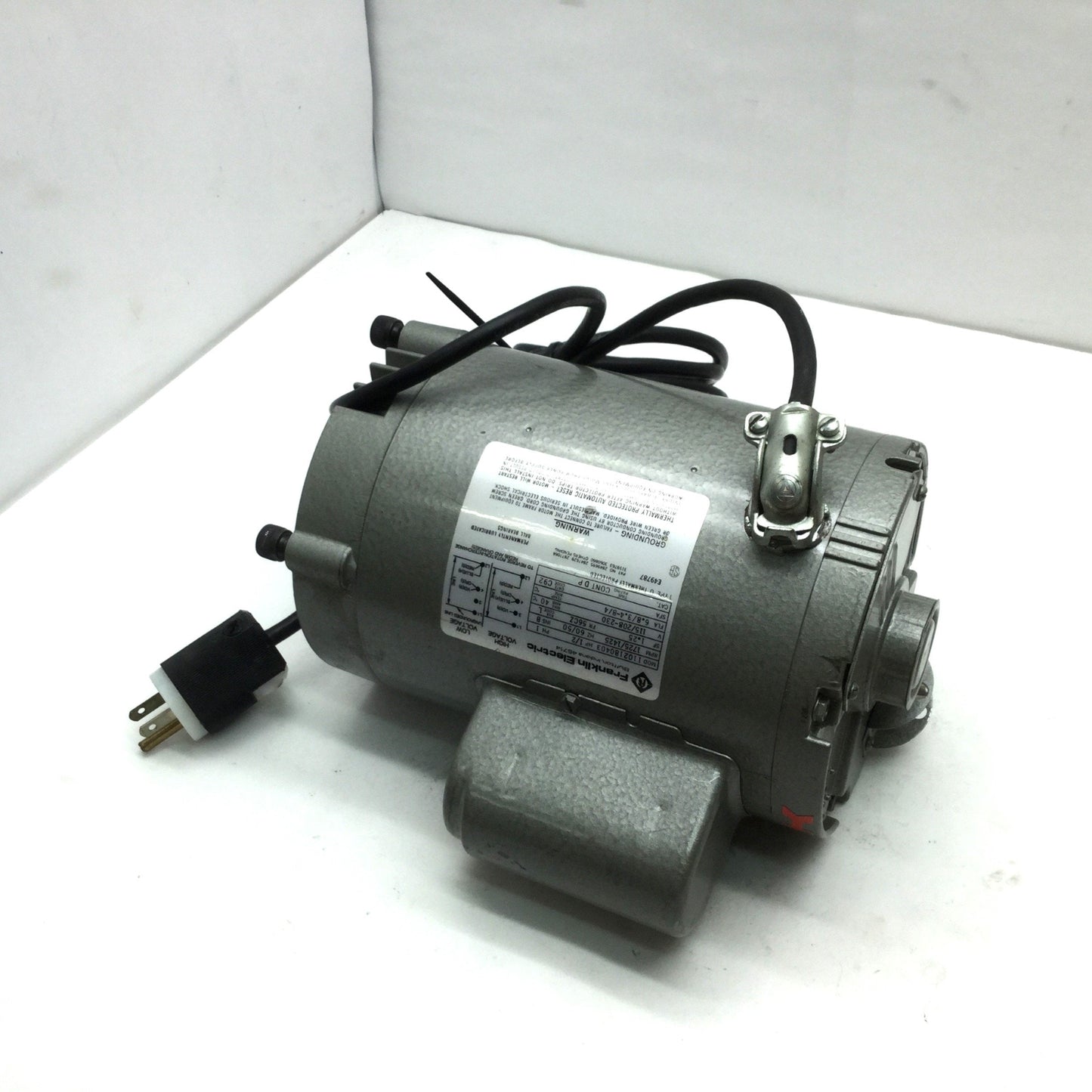 Used Franklin Electric 1102180403 Electric Motor from Savant VP100, 1/2 HP 115VAC
