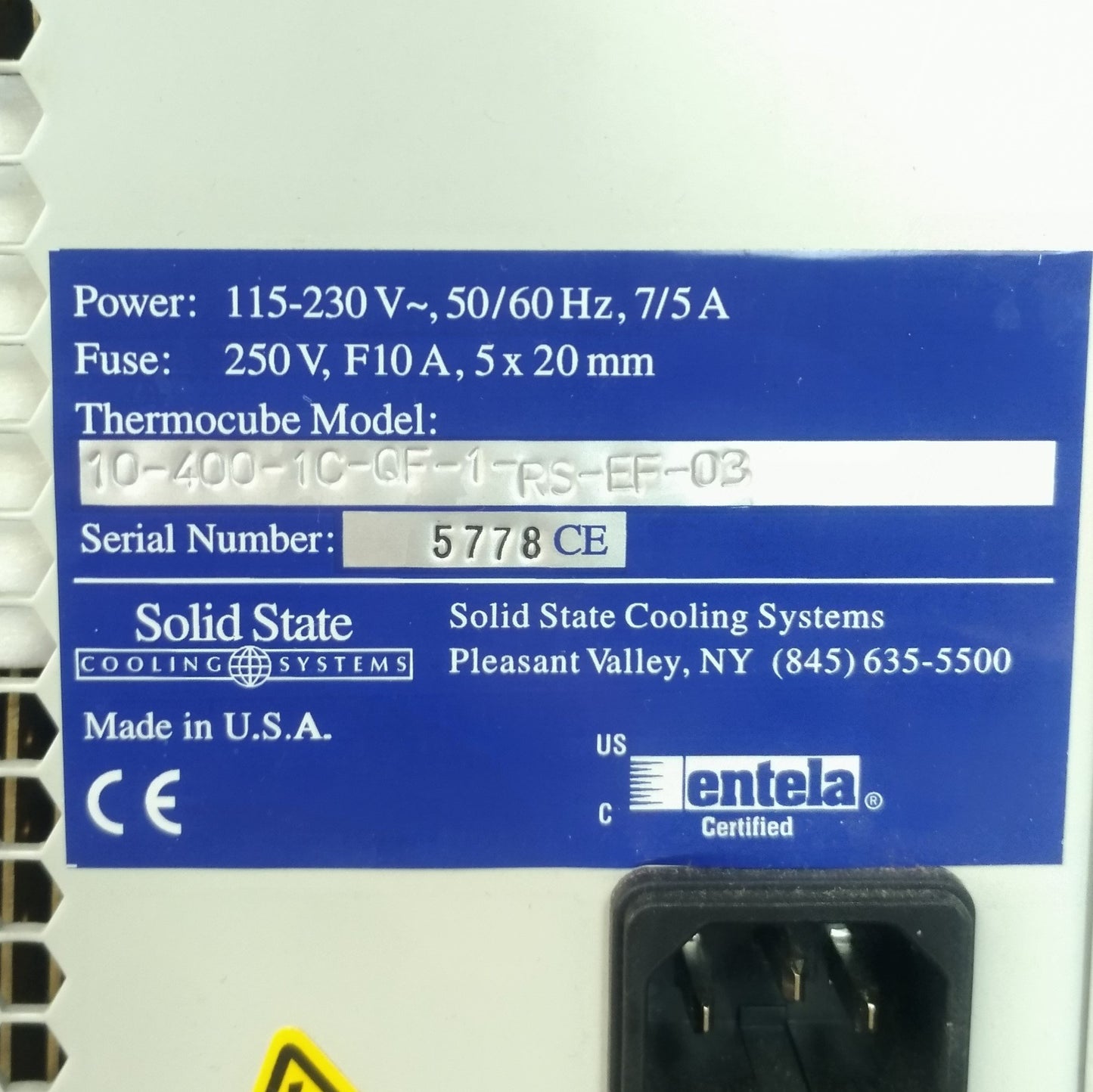 For parts or not working Solid State Cooling 400 ThermoCube Cooling System *No Pump, Doesn't Heat/Chill*