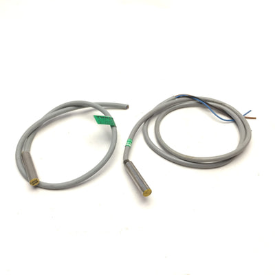 Used Lot of 2 Turck Bi1.5-H6.5K-AN6X 46106 Proximity Sensor, 10-30VDC, NO, NPN, 1.5mm