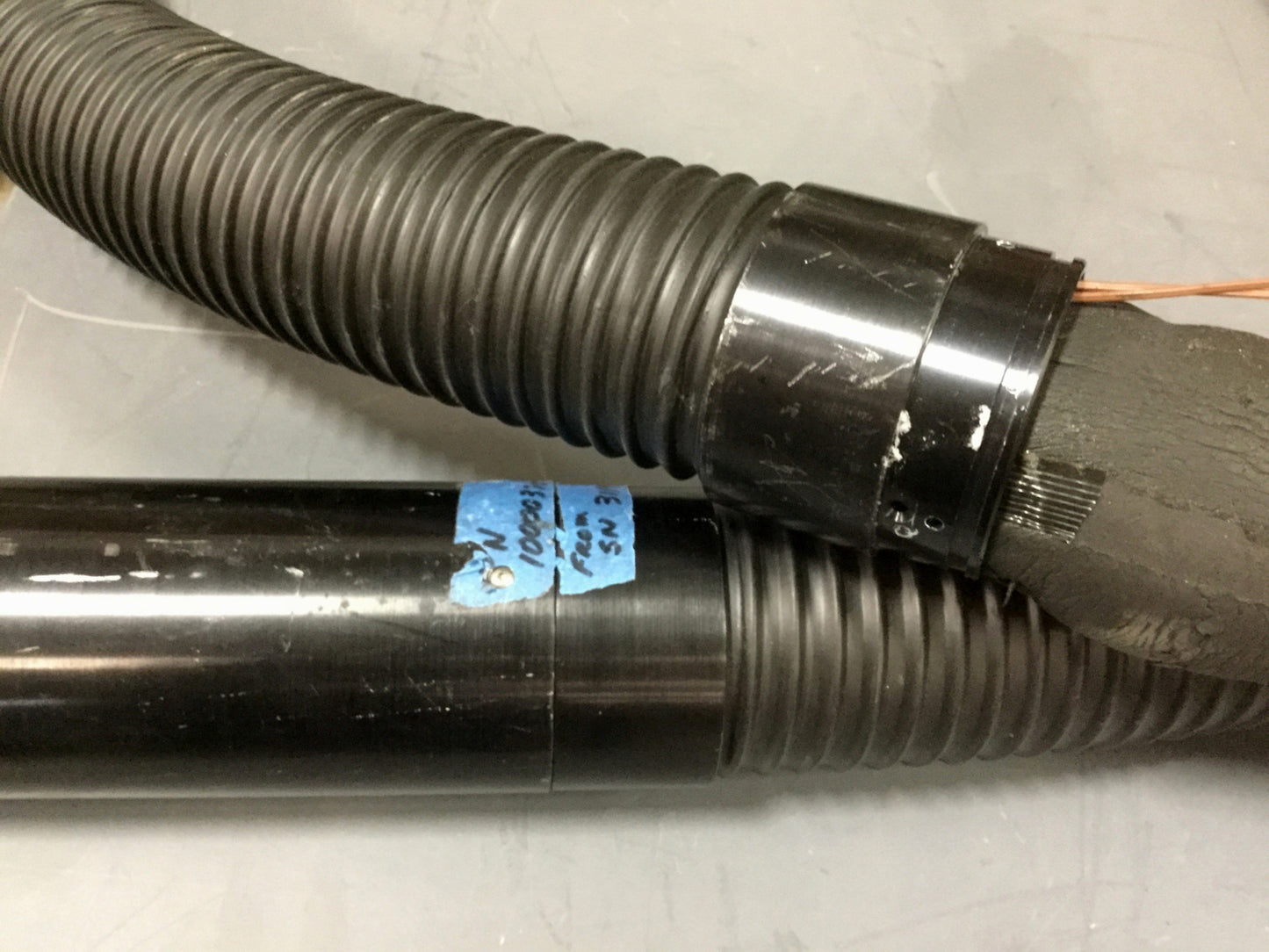 Used SP Scientific FTS ThermoJet Temp Cycling System Hose Nozzle, Type T T/C, 96"
