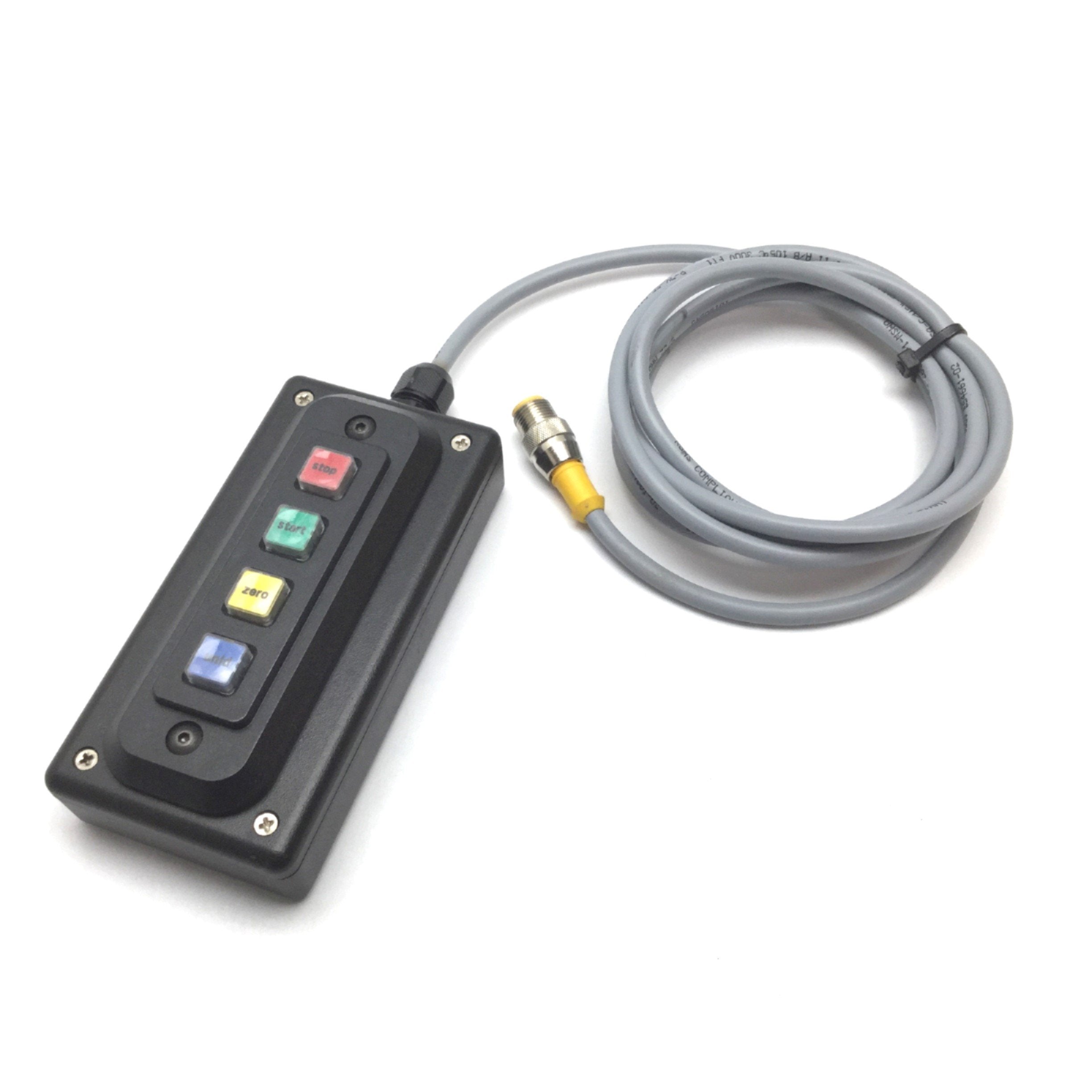 4-Button Pendant Remote, 5-Pin Male M12 Connection, 6ft Cable – Next ...
