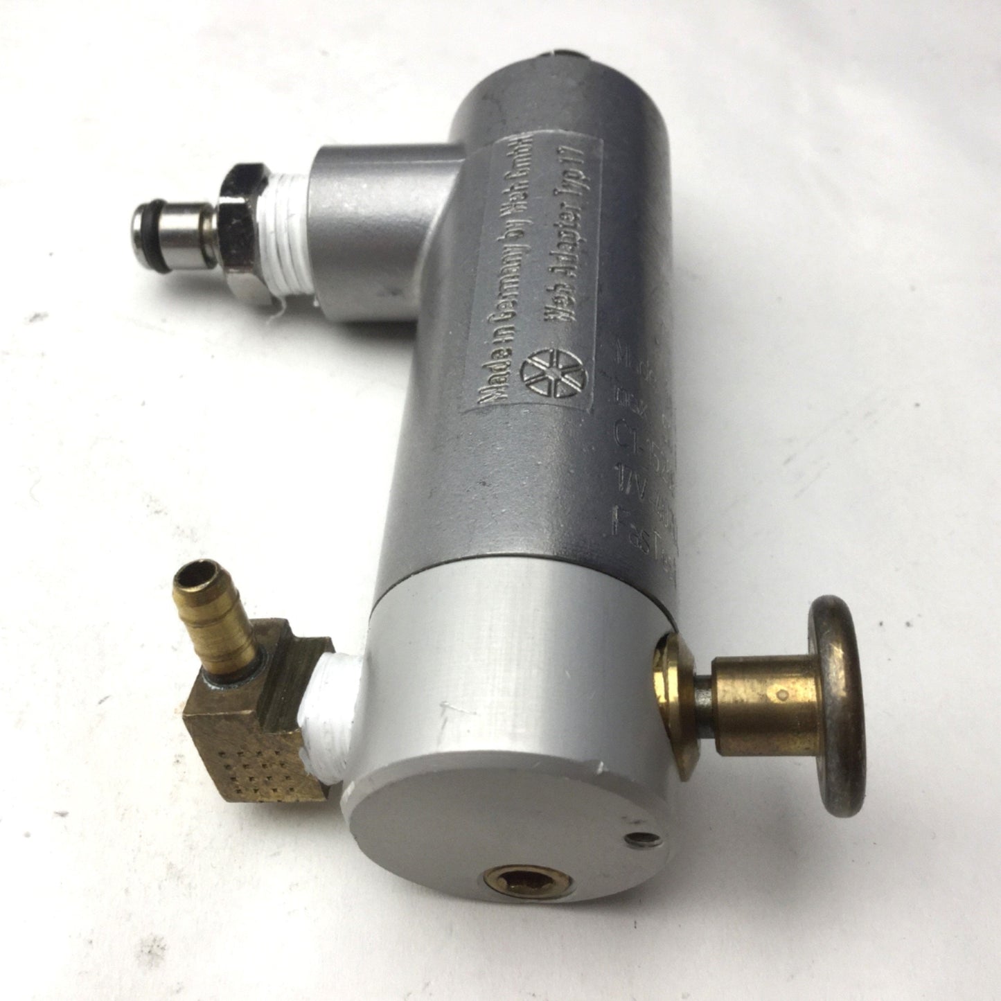 Used Weh Adapter Typ 17, Max Pressure: 50 Bar/750 PSI Max, Connection: 1/4" NPT