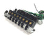 Used Lot of 8 Solenoid Valves on Bank, 6x W/ Leads, Power: 115/120VAC 50/60Hz 1.6VA