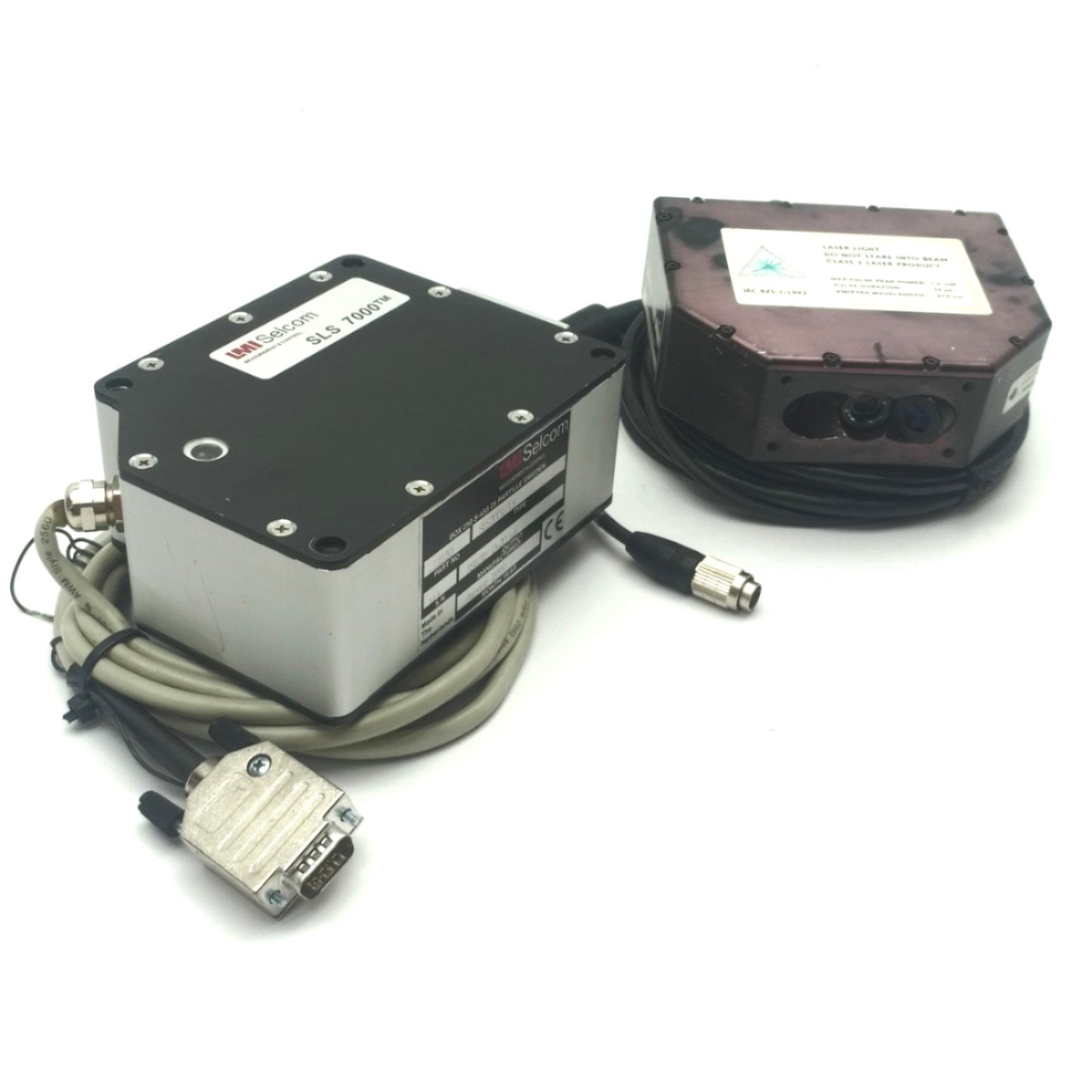 Used LMI SLS7000 Laser Triangulation Sensor/Controller 675nm 1mW, Range: 14-15mm
