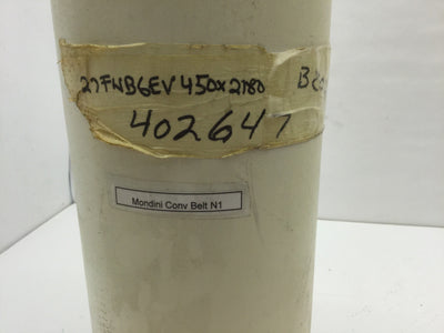 New Mondini Conveyor Belt Width: 450mm Length: 2180mm
