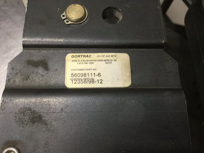 Used DYNATECT Gortrac 12358/98-12 Nylatrac Cable & Hose Carrier L 7' 8" W 4.5" D 3"