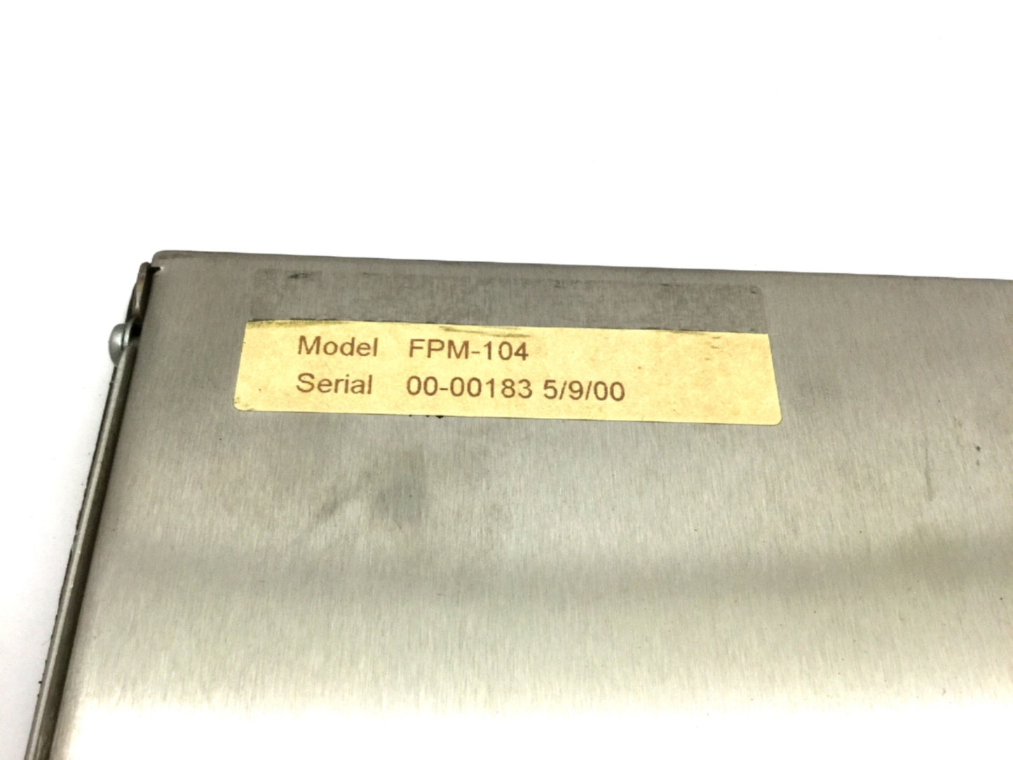 Used Kessler-Ellis Products FPM-104 Panel Mount TFT Display 10.4" VGA 640x480 12VDC