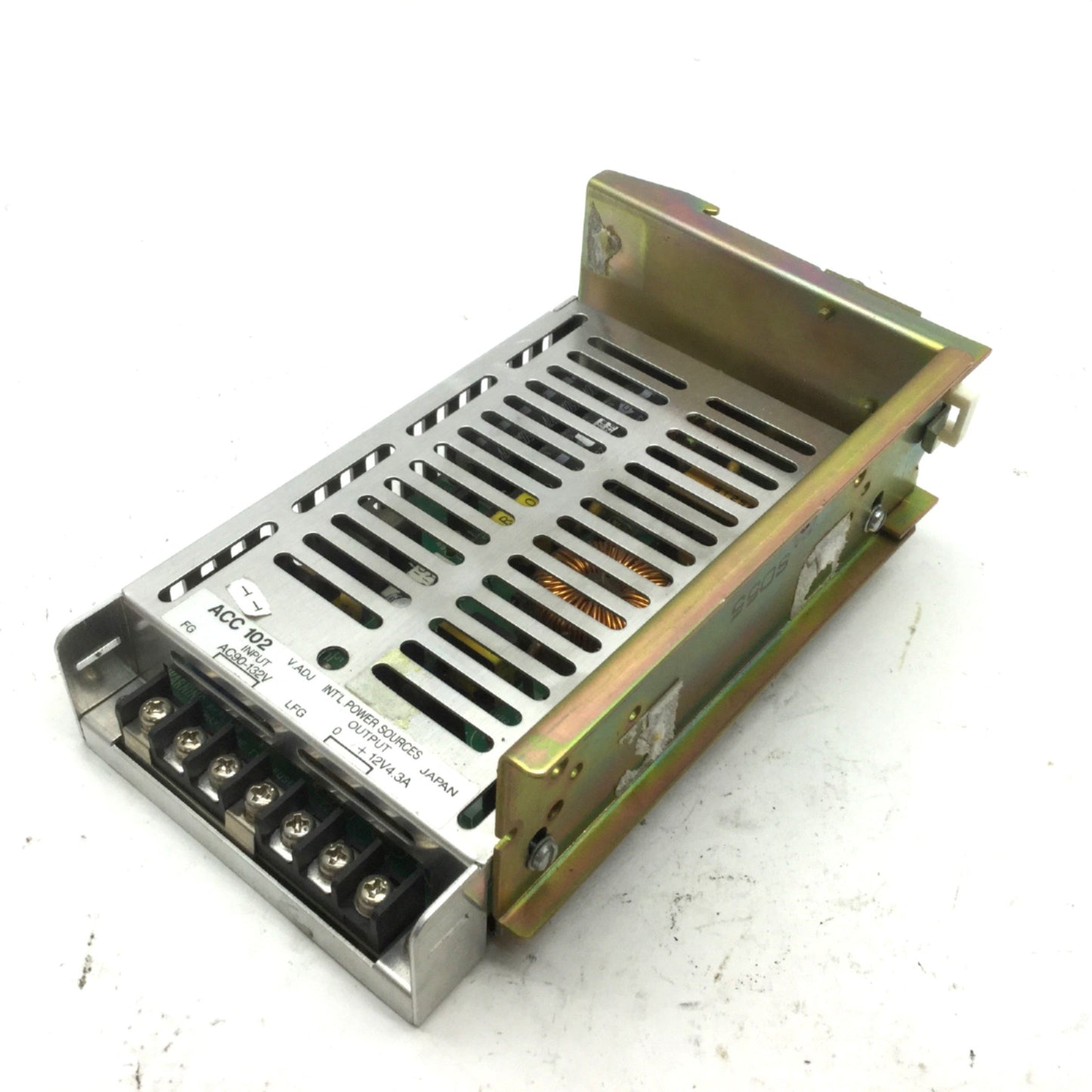 Used International Power Sources ACC 102 Supply IN 90-132VAC Out 12VDC 4.3A 51.6W Max