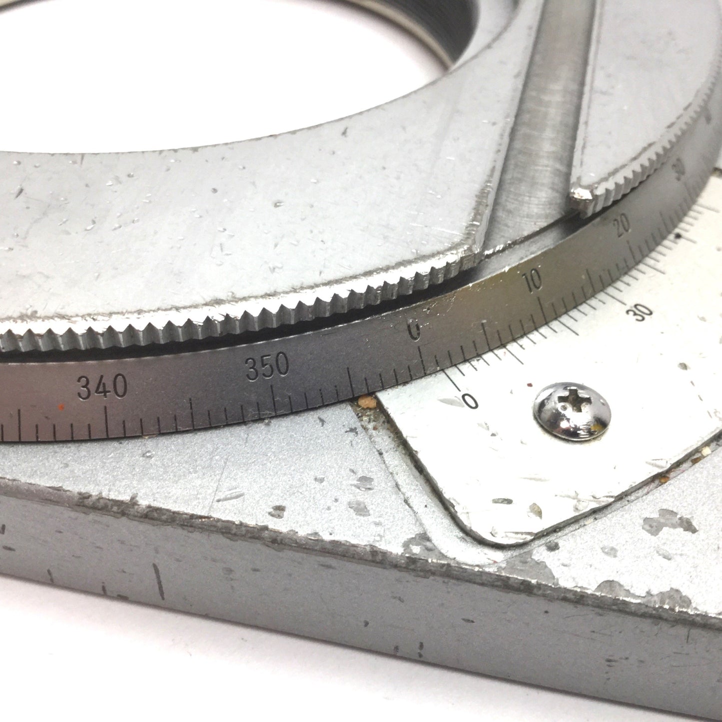 For parts or not working Nikon Rotation Table For V-12 Optical Comparator, 360° Rotation, *For Parts*