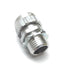 Used Lot of 6 T&B 1/2" Conduit Straight Connector, Range: 0.125-0.375", 1/2" NPT