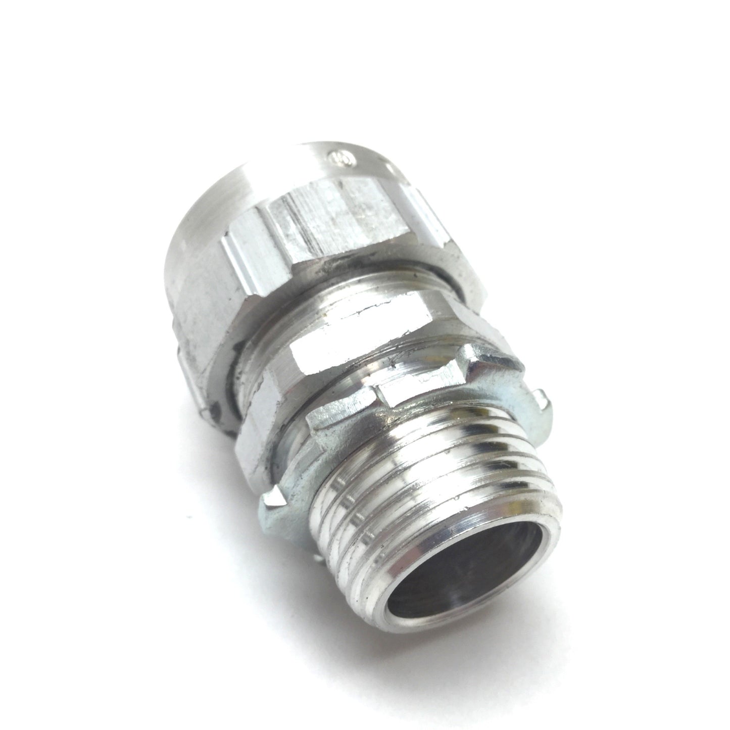 Used Lot of 6 T&B 1/2" Conduit Straight Connector, Range: 0.125-0.375", 1/2" NPT