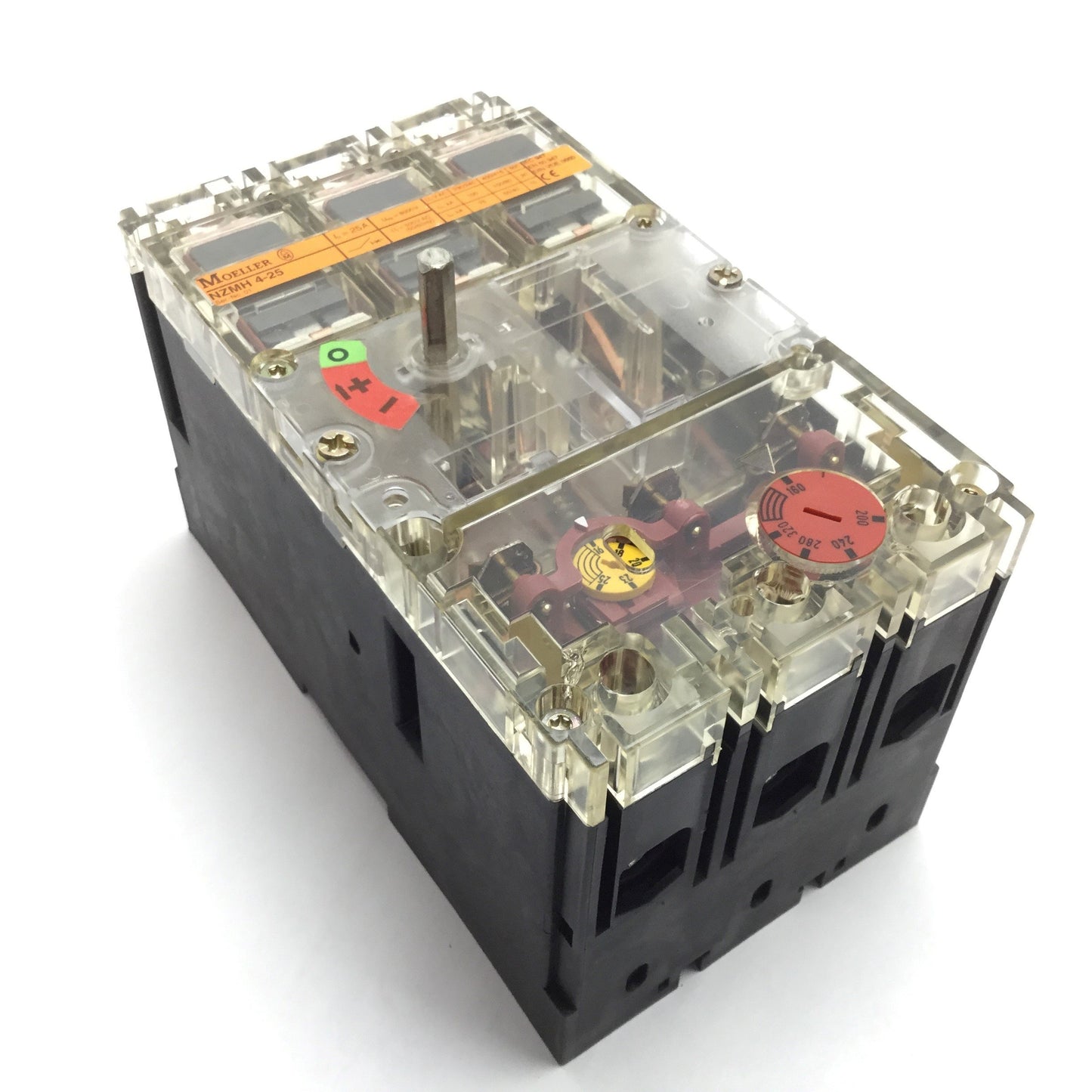 New – Open box Moeller NZMH4-25 Circuit Breaker Disconnect Switch, 3-Pole, Rating: 500VAC 25A