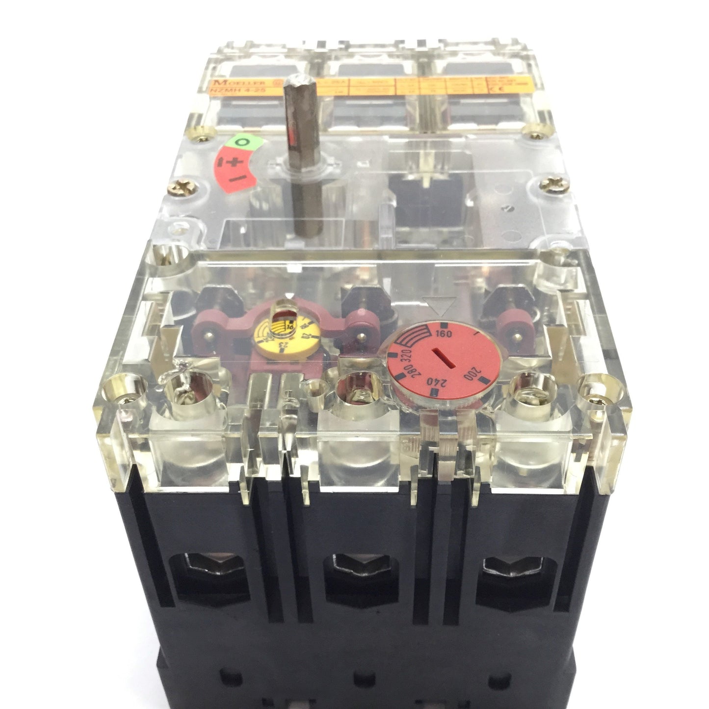 New – Open box Moeller NZMH4-25 Circuit Breaker Disconnect Switch, 3-Pole, Rating: 500VAC 25A
