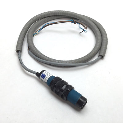 Used DI-ELL MSC/AP Photoelectric Proximity Sensor Switch, Barrel: M18, 10-30VDC 100mA