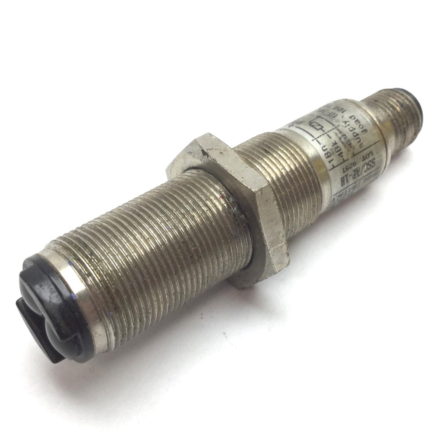 Used Diell SSC/AP-1H Photoelectric Sensor Switch, PNP, 10-30VDC 100mA, 4-Pin M12