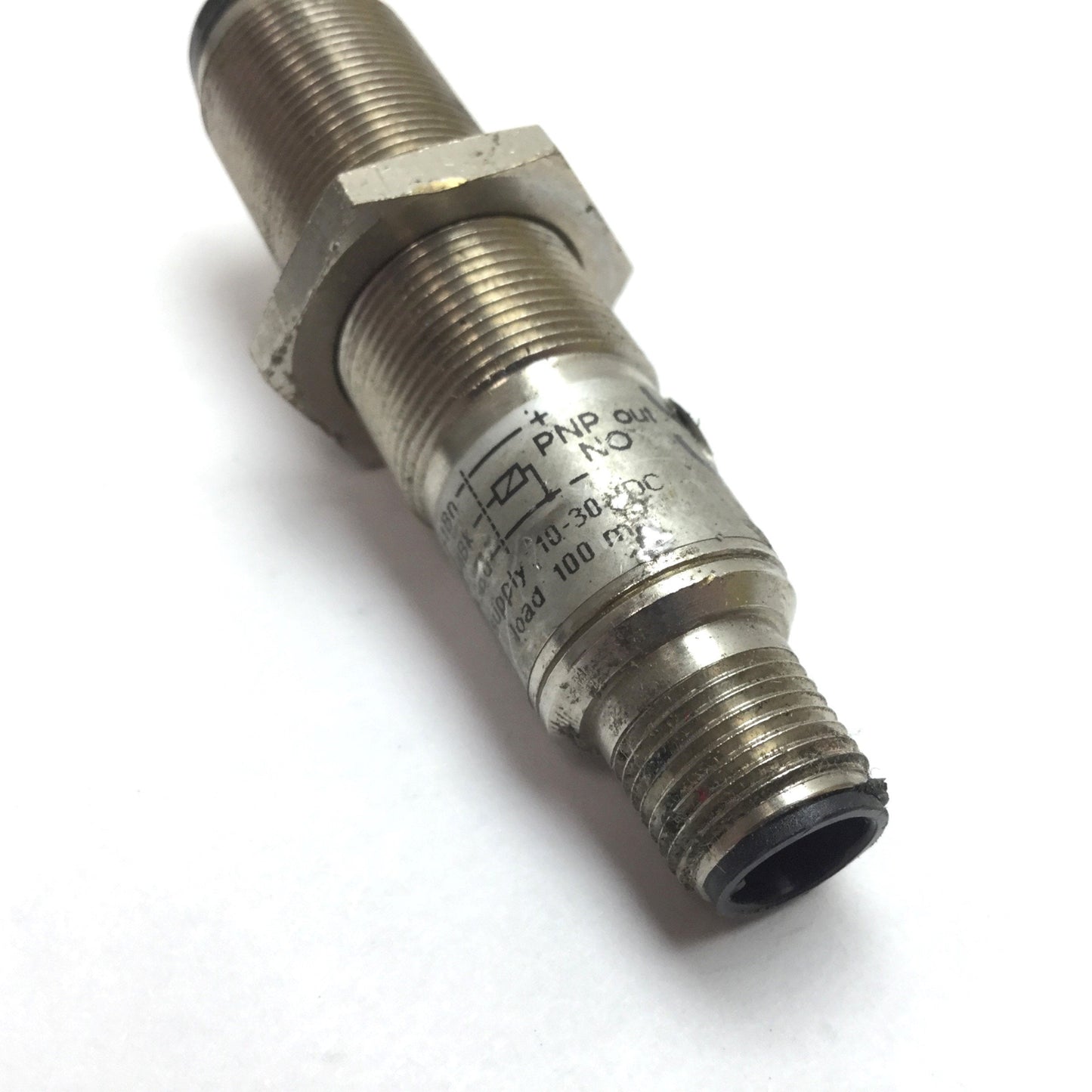 Used Diell SSC/AP-1H Photoelectric Sensor Switch, PNP, 10-30VDC 100mA, 4-Pin M12