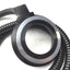 Used Leeds Fiber Optic Microscope Light Ring, ID: 1-29/32", Input: 5/8", Length: 44"