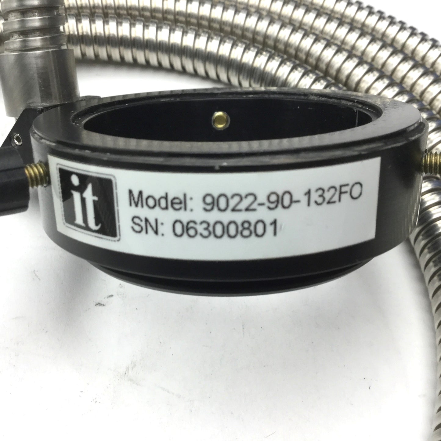 Used IT 9022-90-132FO Fiber Optic Ring Light ,10' Long, 23/32" Input, 9/32" Bundle