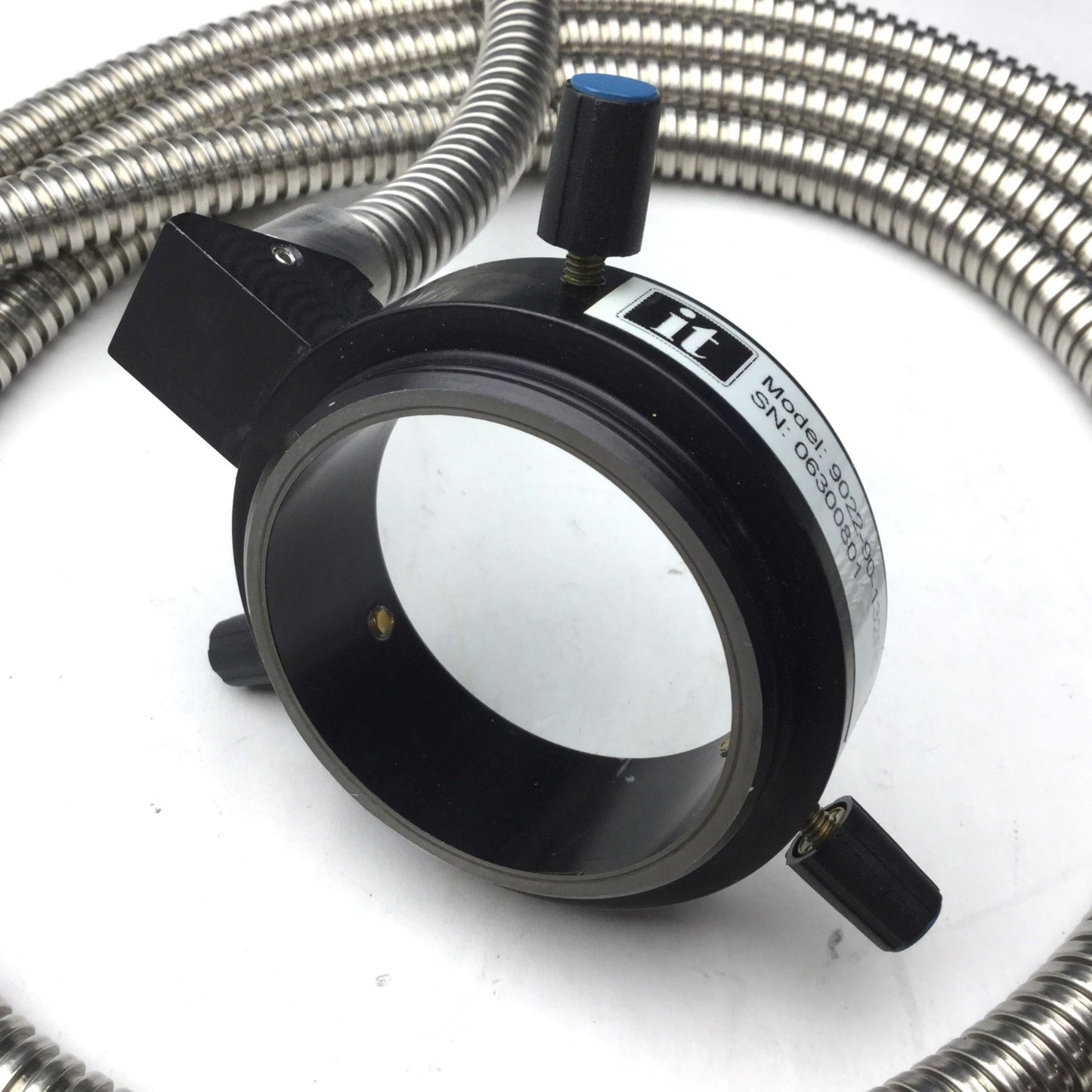 Used IT 9022-90-132FO Fiber Optic Ring Light ,10' Long, 23/32" Input, 9/32" Bundle