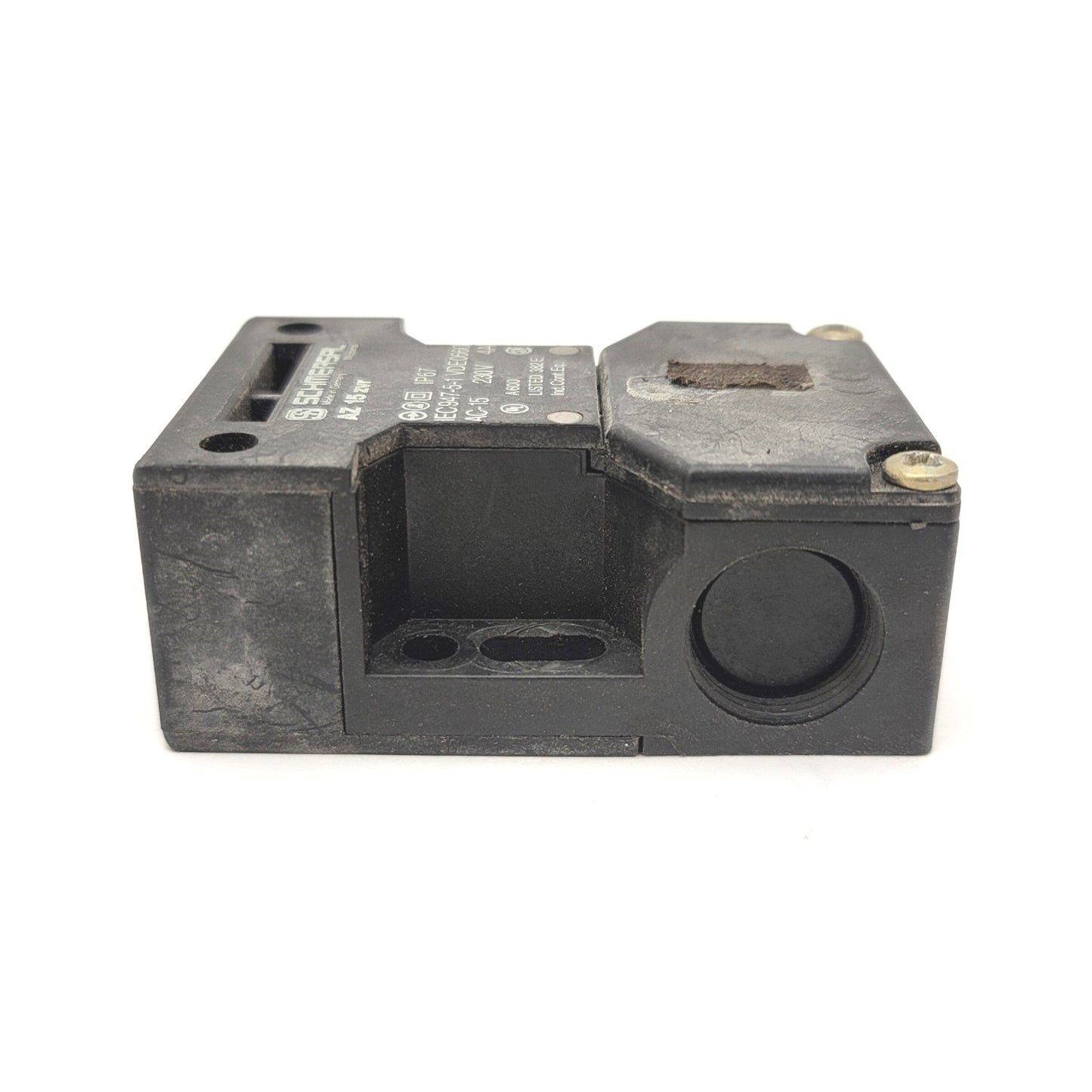 Used Schmersal AZ 15 ZVR Safety Interlock Switch, Rating: 230VAC, 4A, With Key