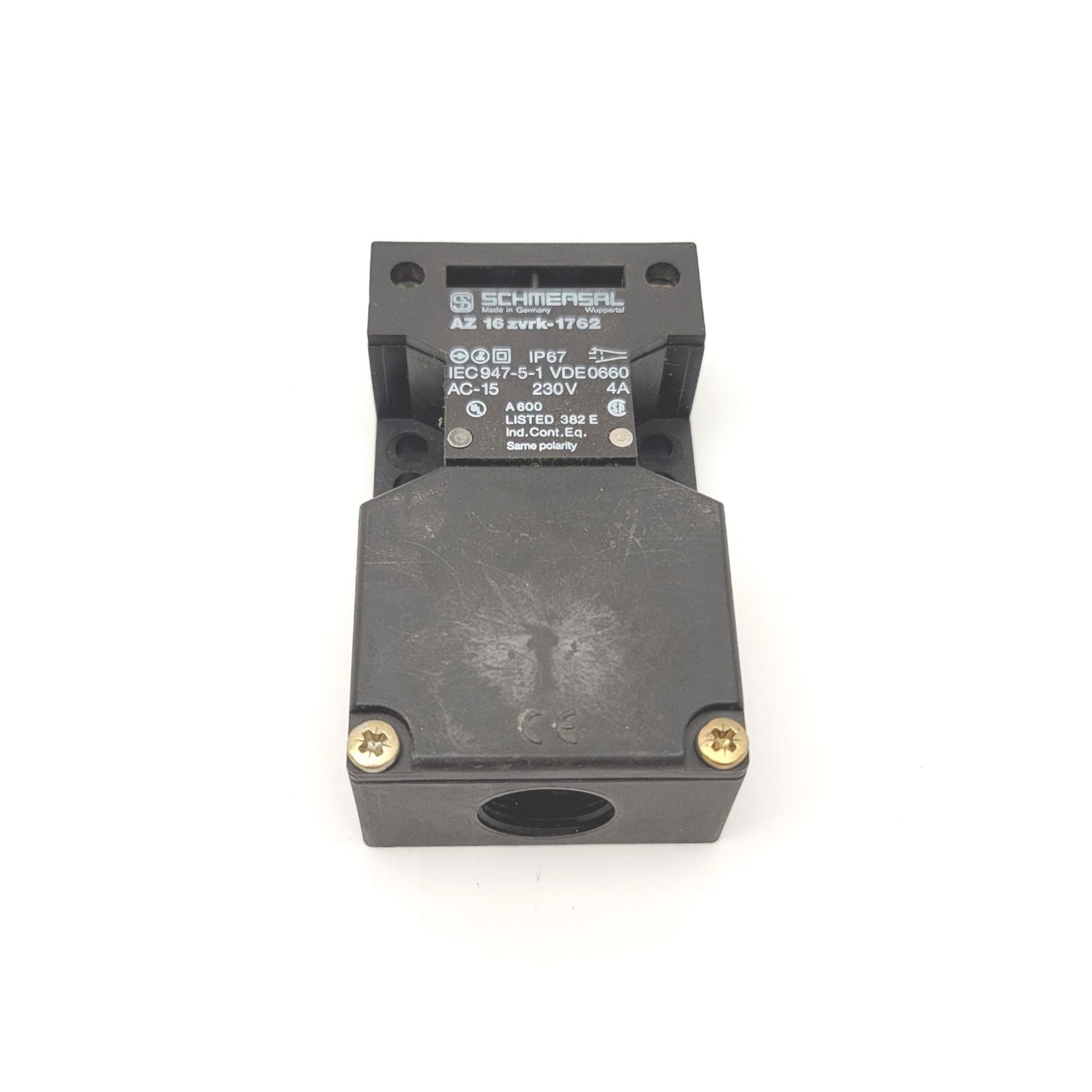 New – Open box Schmersal AZ 16 ZVRK-1762 Safety Interlock Switch Rating 230V, 4A, No Key