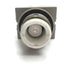 Used Idec ALW29911D-W-24V White Illuminated Push Button, With N/O and N/C Contacts