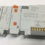 Used Lot of 2 Parker PIO-430 Digital Input Terminal Module, 8-Channel DI, 24VDC
