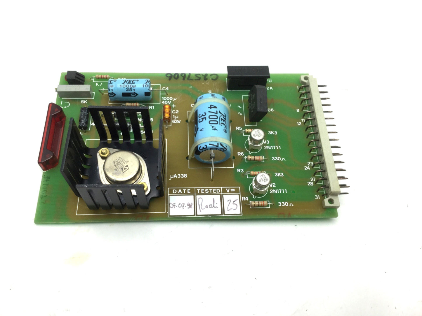 Used Sitma E16-114 Rev B Circuit Board E16114 C257606