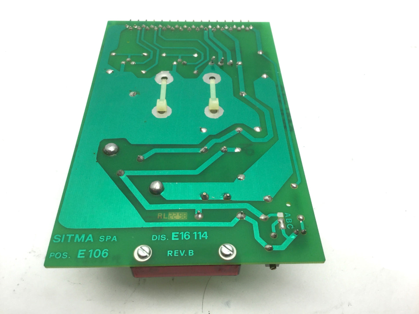 Used Sitma E16-114 Rev B Circuit Board E16114 C257606