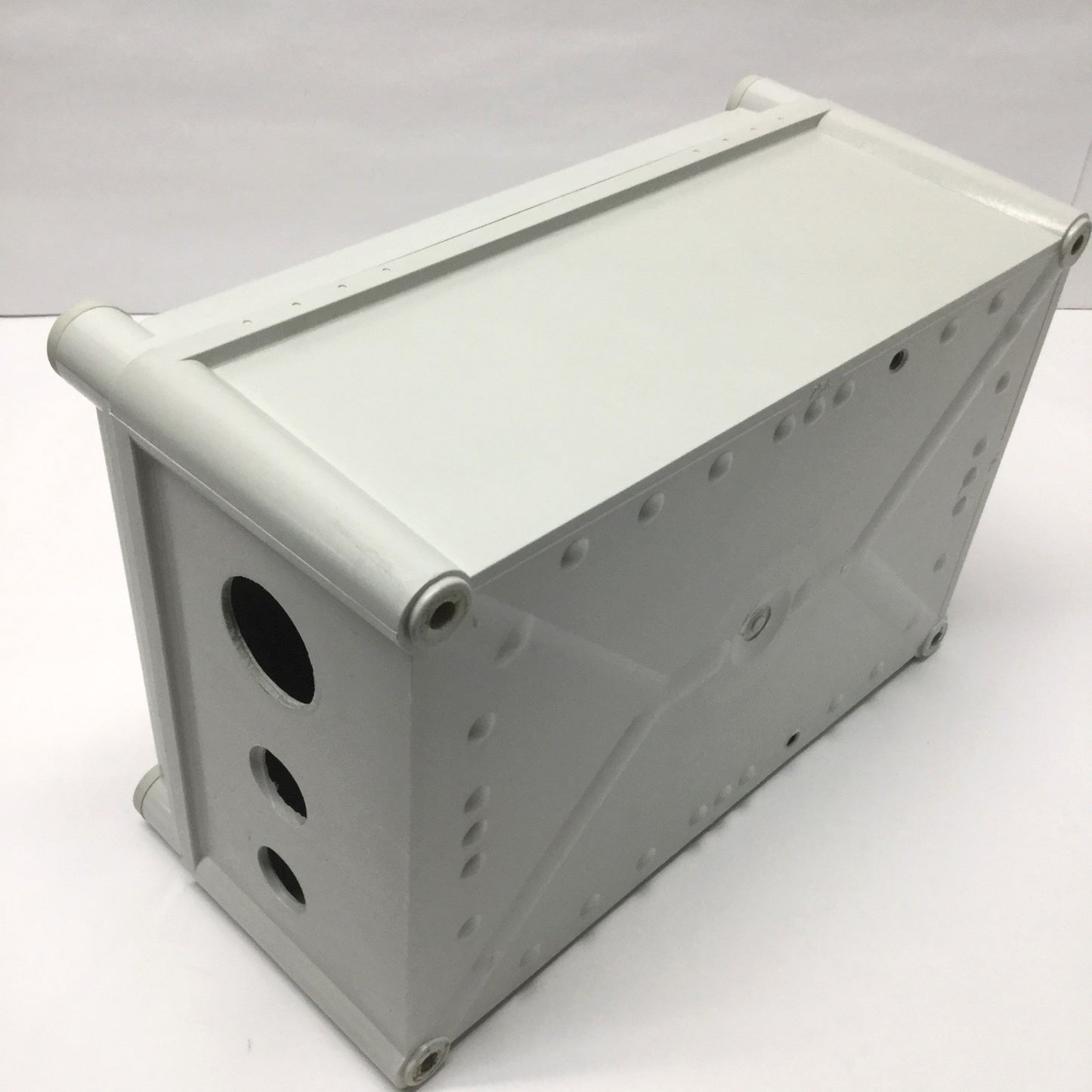 Used FIBOX 5320360 UL Solid PC Polycarbonate Electrical Enclosure 278 x 188 x 130mm