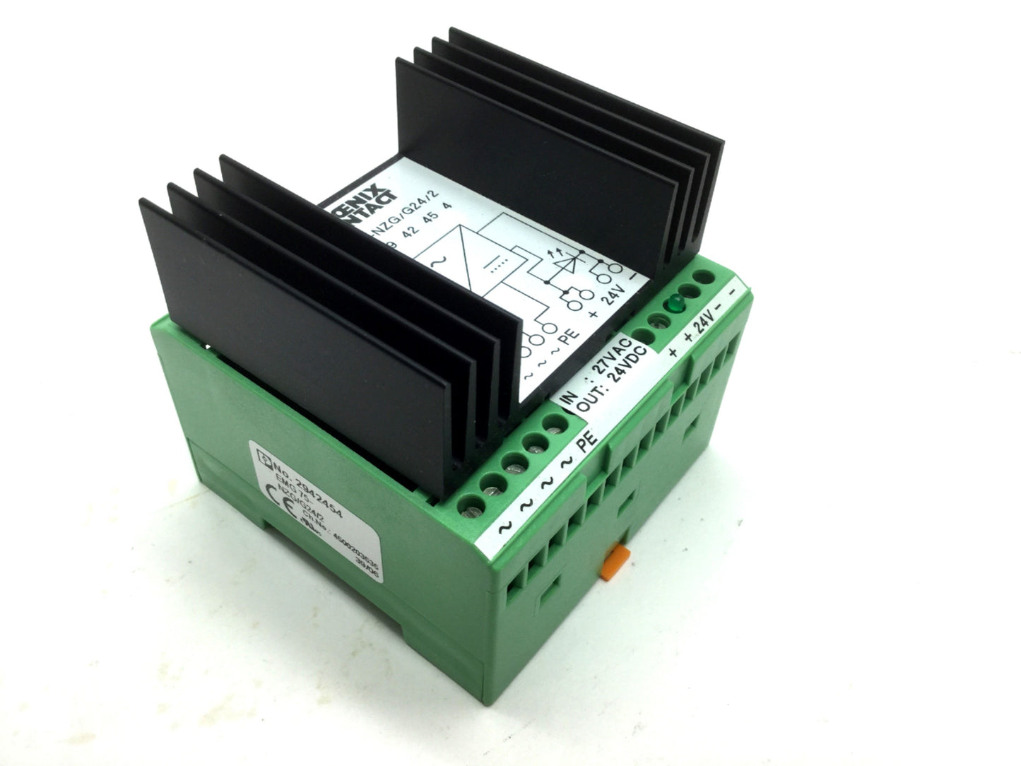 New Phoenix Contact EMG 75-NZG/G24/2 Voltage Regulator In: 27VAC Out: 24VDC