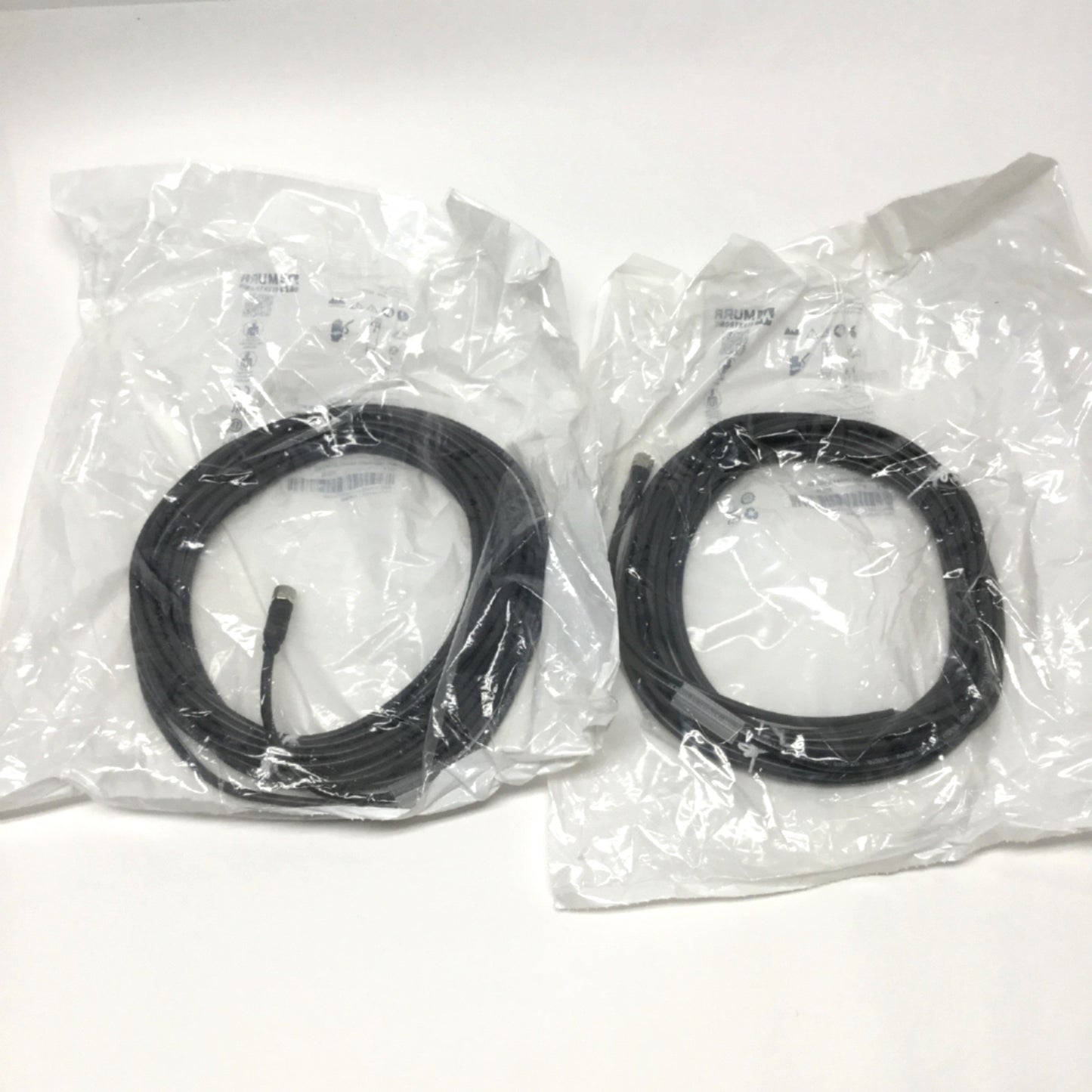 New Lot of 2 Murr Elektronik 7000-08041-6100750 Sensor Cable M8 3-Pin Female, 7.5m