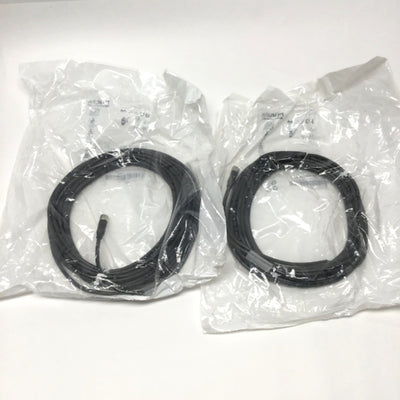 New Lot of 2 Murr Elektronik 7000-08041-6100750 Sensor Cable M8 3-Pin Female, 7.5m