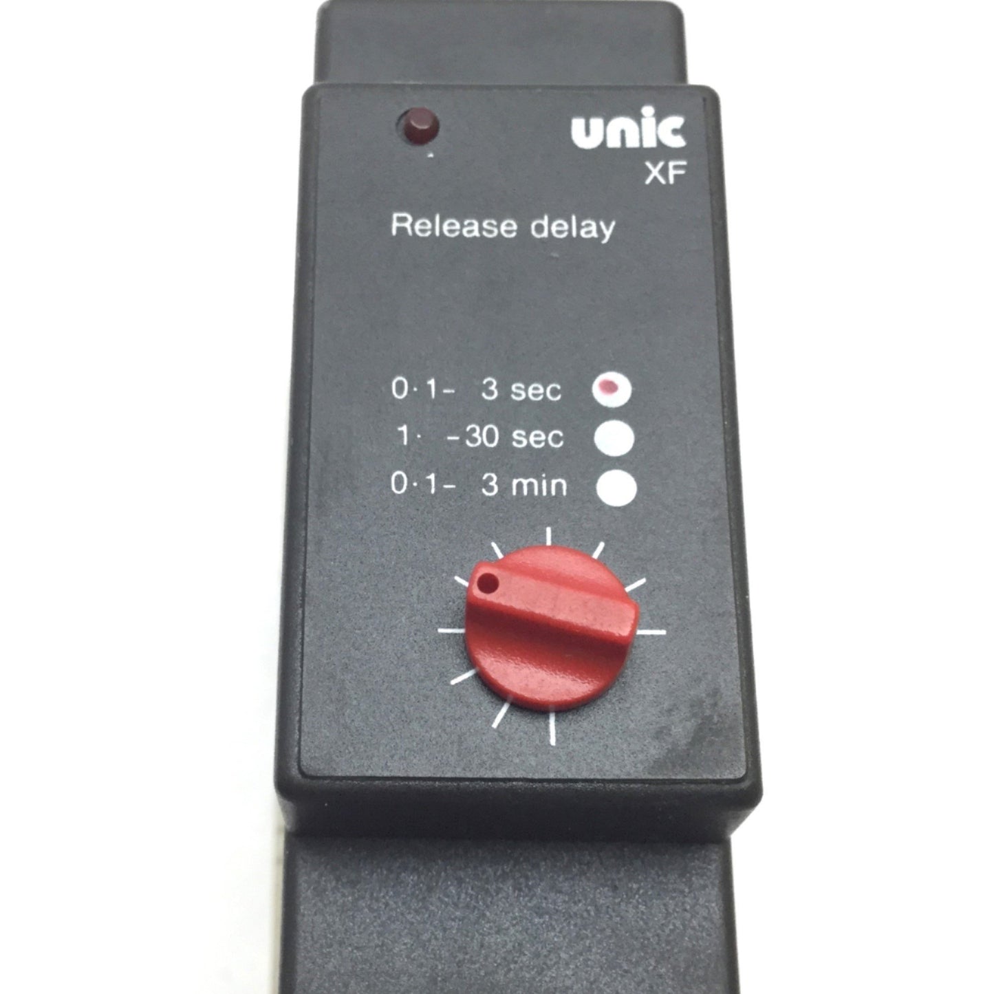 Used Brodersen Unic XF-S2 Timer Relay, DPDT, Range: 0.1-3sec, Supply: 24V AC/DC