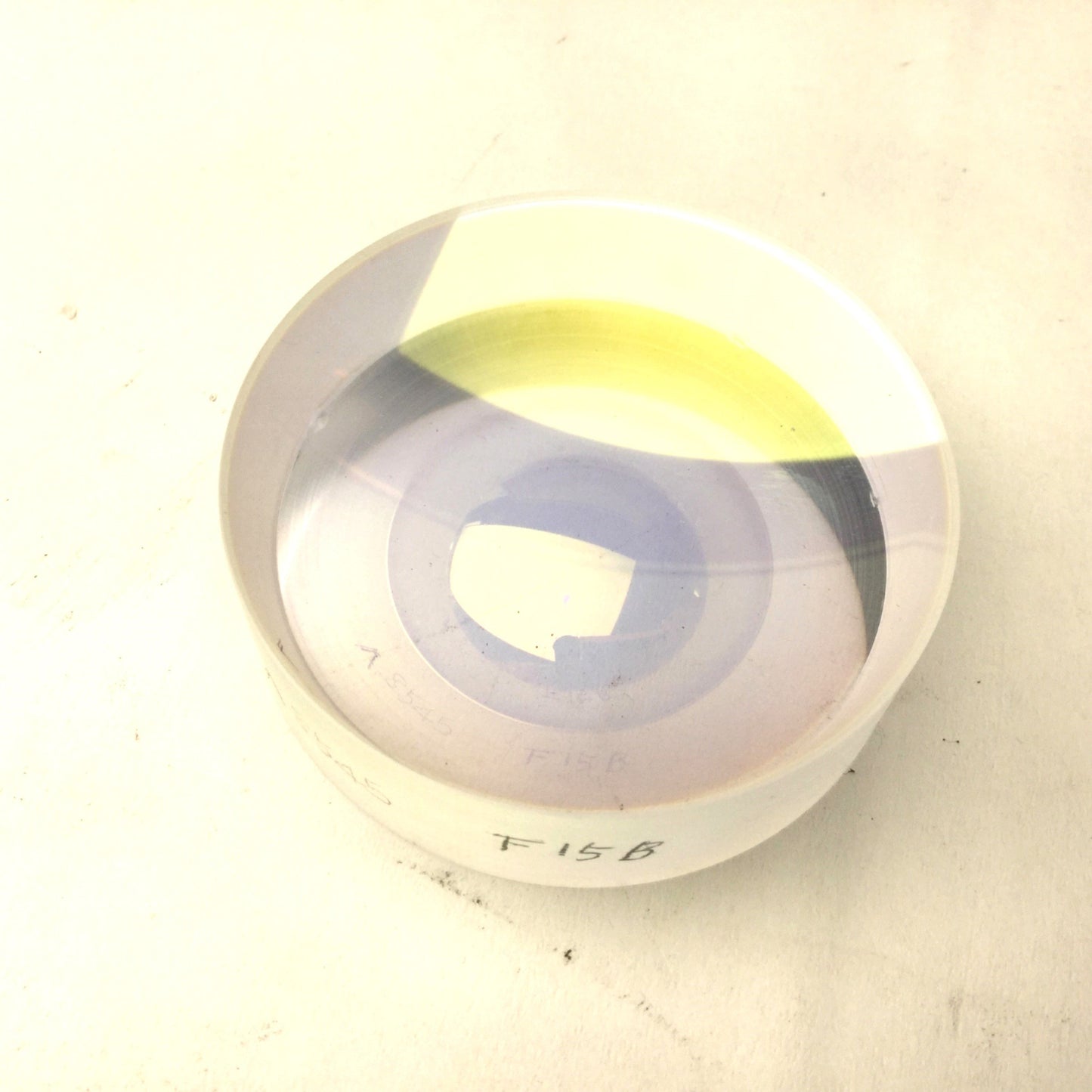 Used Rainbow Research Optics 124855-050 Optic, Rev A, Material UVFS, 50.8mm x 2mm ct