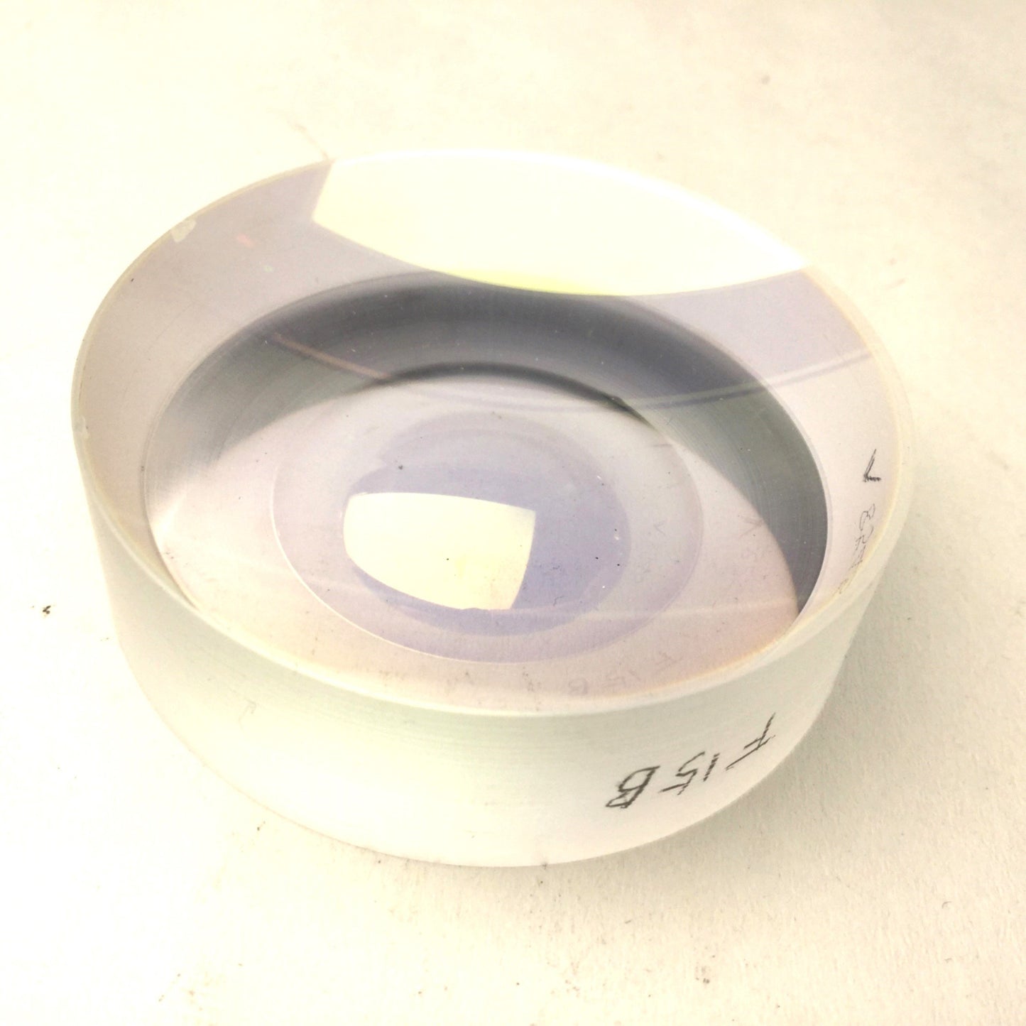 Used Rainbow Research Optics 124855-050 Optic, Rev A, Material UVFS, 50.8mm x 2mm ct