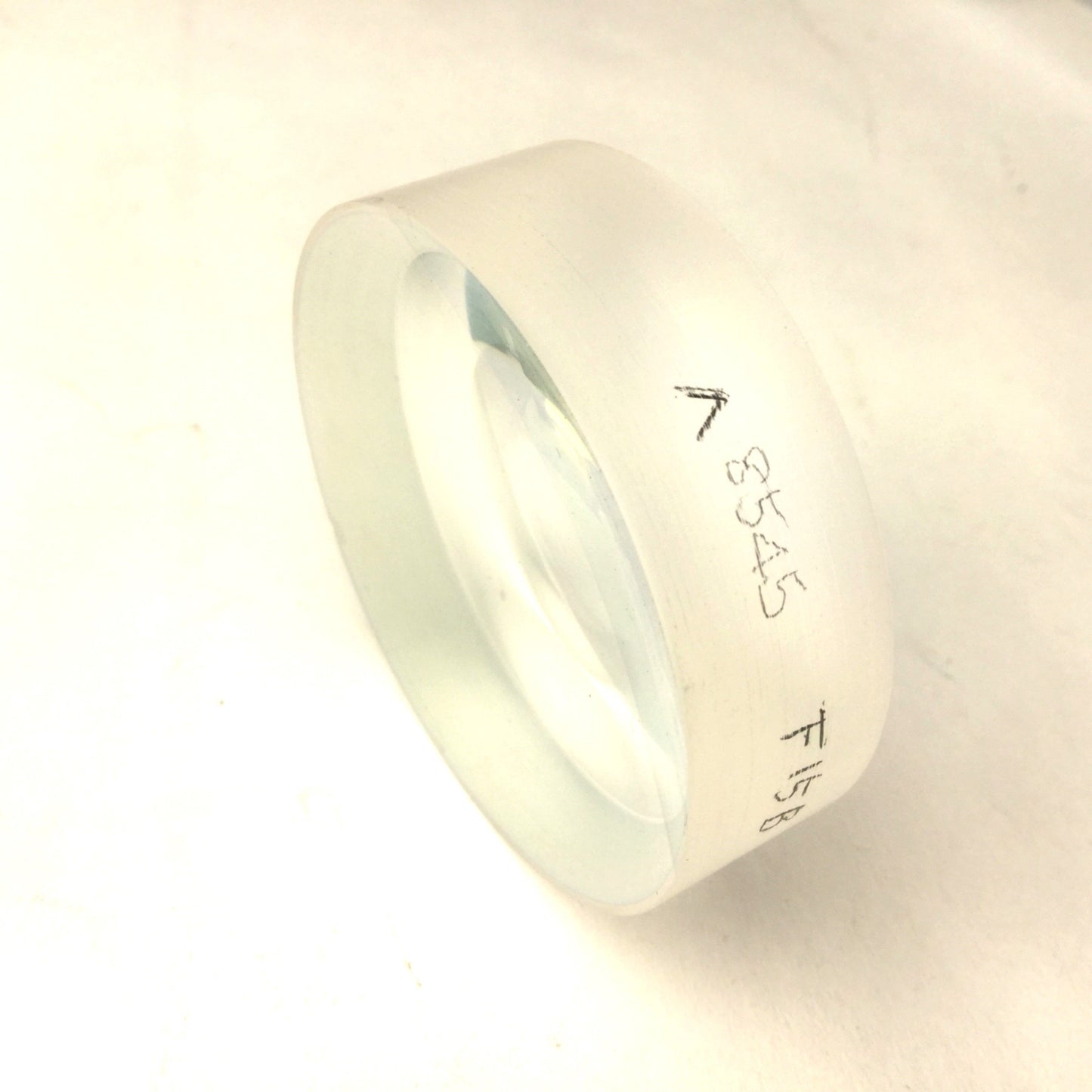 Used Rainbow Research Optics 124855-050 Optic, Rev A, Material UVFS, 50.8mm x 2mm ct