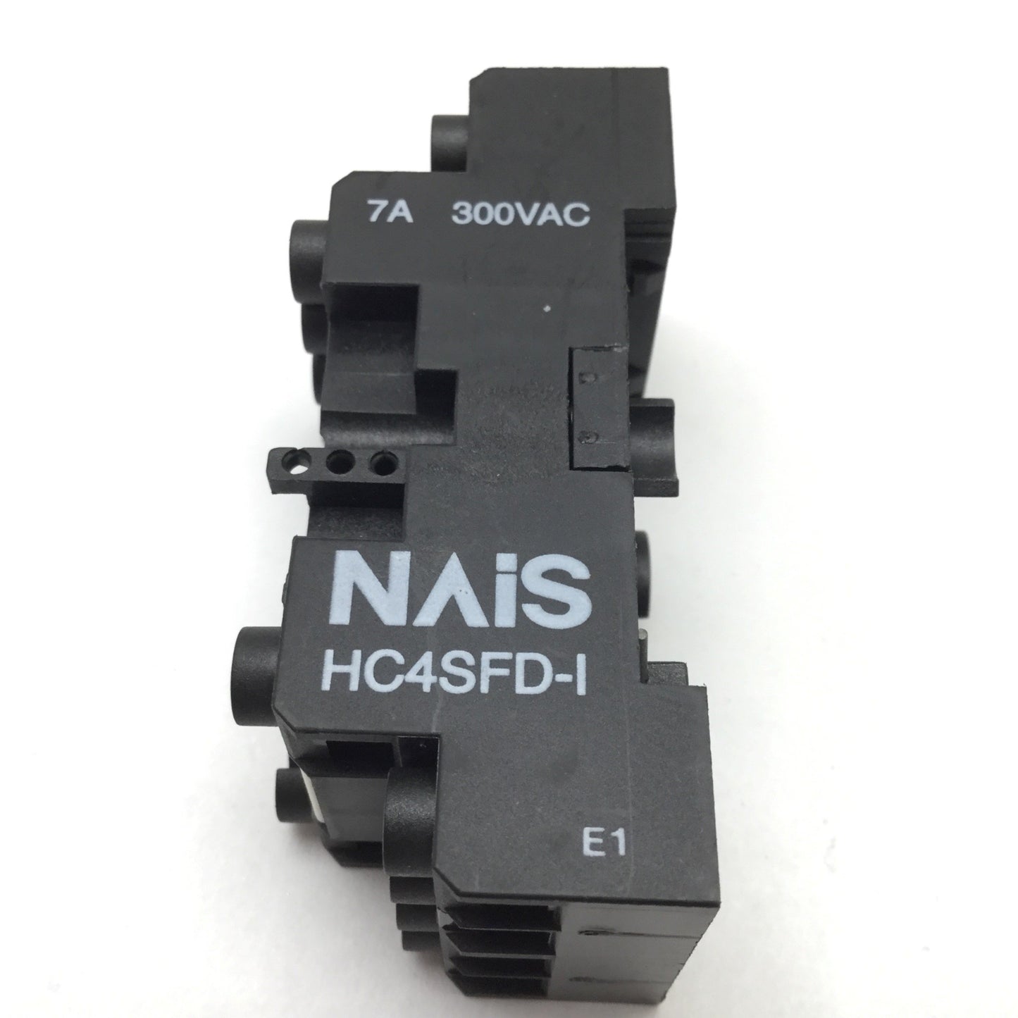 New – Open box Lot of 3 Nais HC4SFD-I Relay Socket, 14-Pin, Rating: 7A 300VAC, DIN Rail Mount