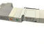 Used SMC SV1400-5W2U-01T Double Solenoid Valve, 3-Position 5-Port, 24VDC, 0.2-0.7MPa