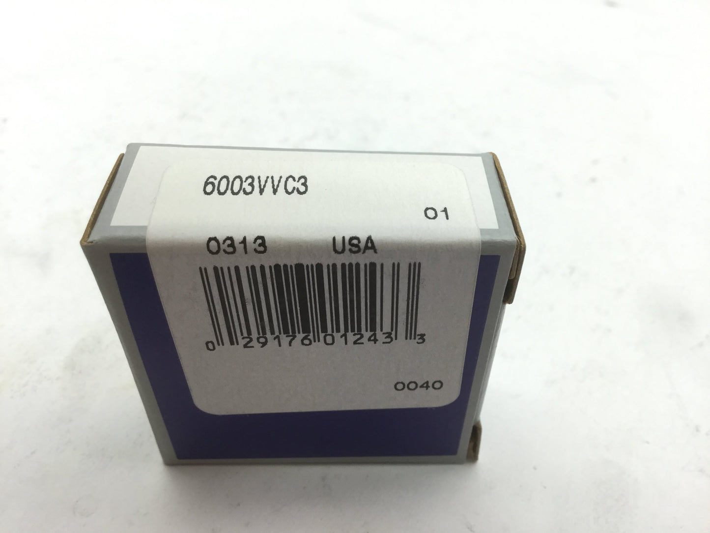 New Lot of 2 New NSK 6003VVC3 Deep Groove Ball Bearing ID 17mm OD 35mm W 10mm