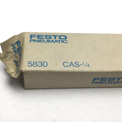 New Festo CAS-1/4 5830 Manifold Base, Ports: G1/4, Pilot Ports: G1/8