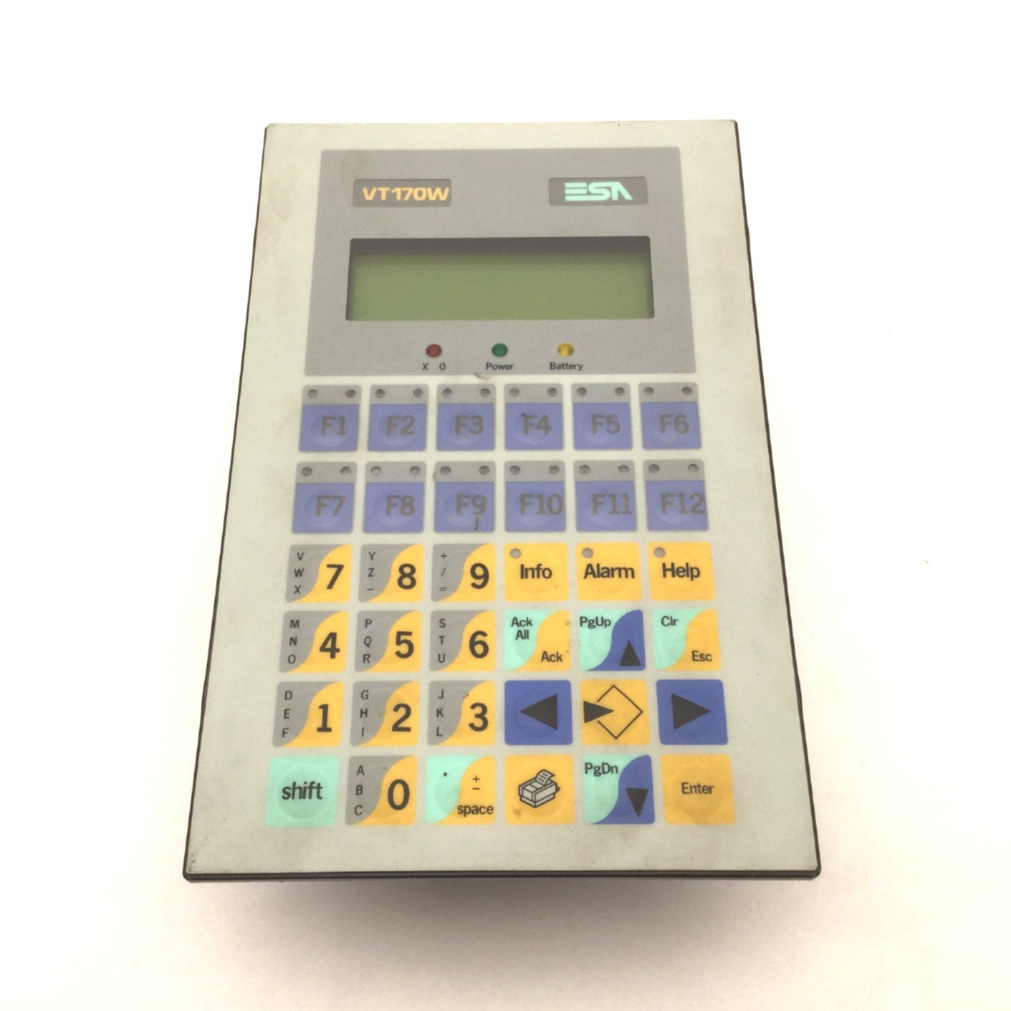 Used ESA VT170WA0000 Operator Interface Control Keypad 24VDC IP65 RS232/RS422/RS485