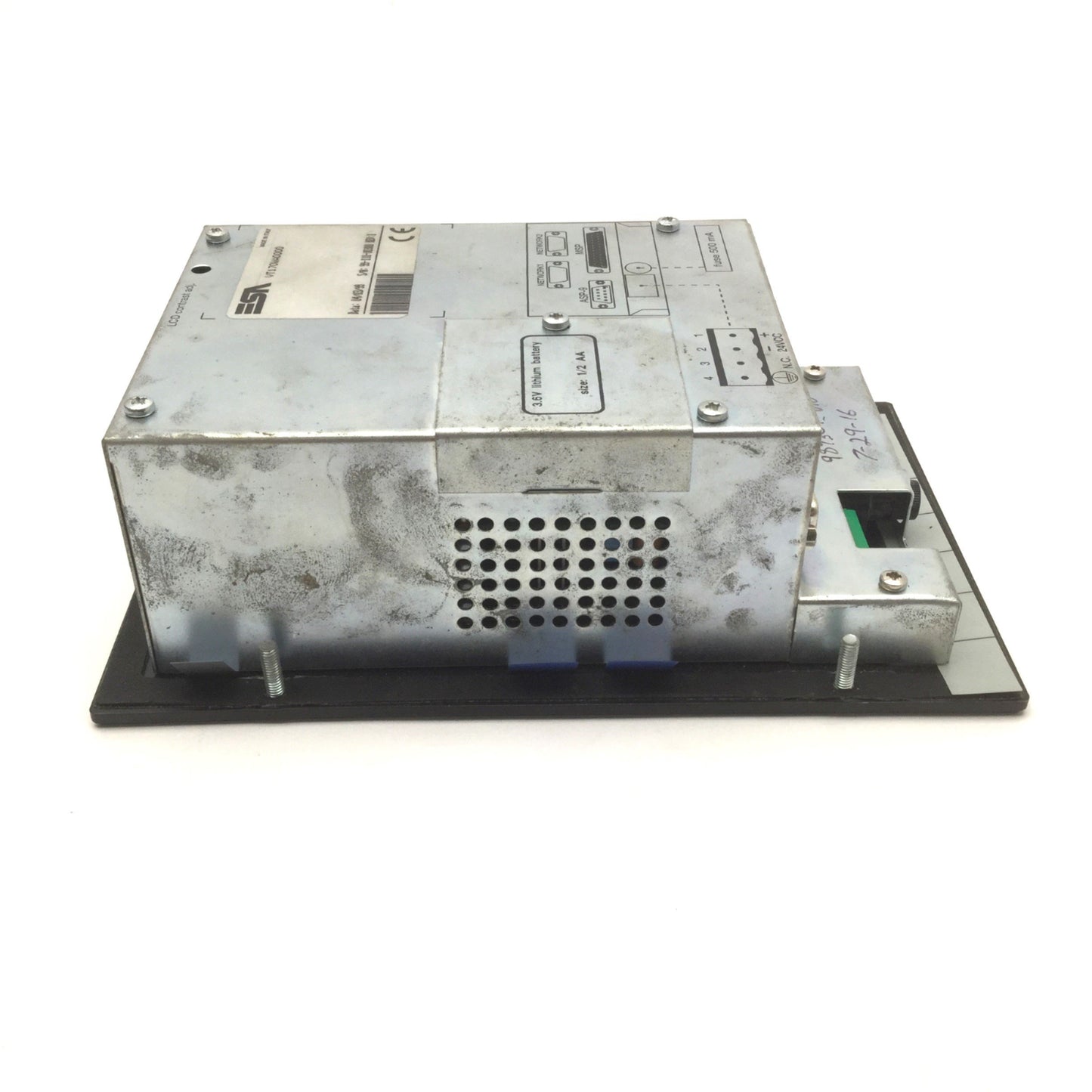 Used ESA VT170WA0000 Operator Interface Control Keypad 24VDC IP65 RS232/RS422/RS485