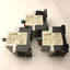Used Lot of 3 Siemens Protector Circuit Breakers, 3VE1010-2F, 3VE1010-2, 3VE1010-2C