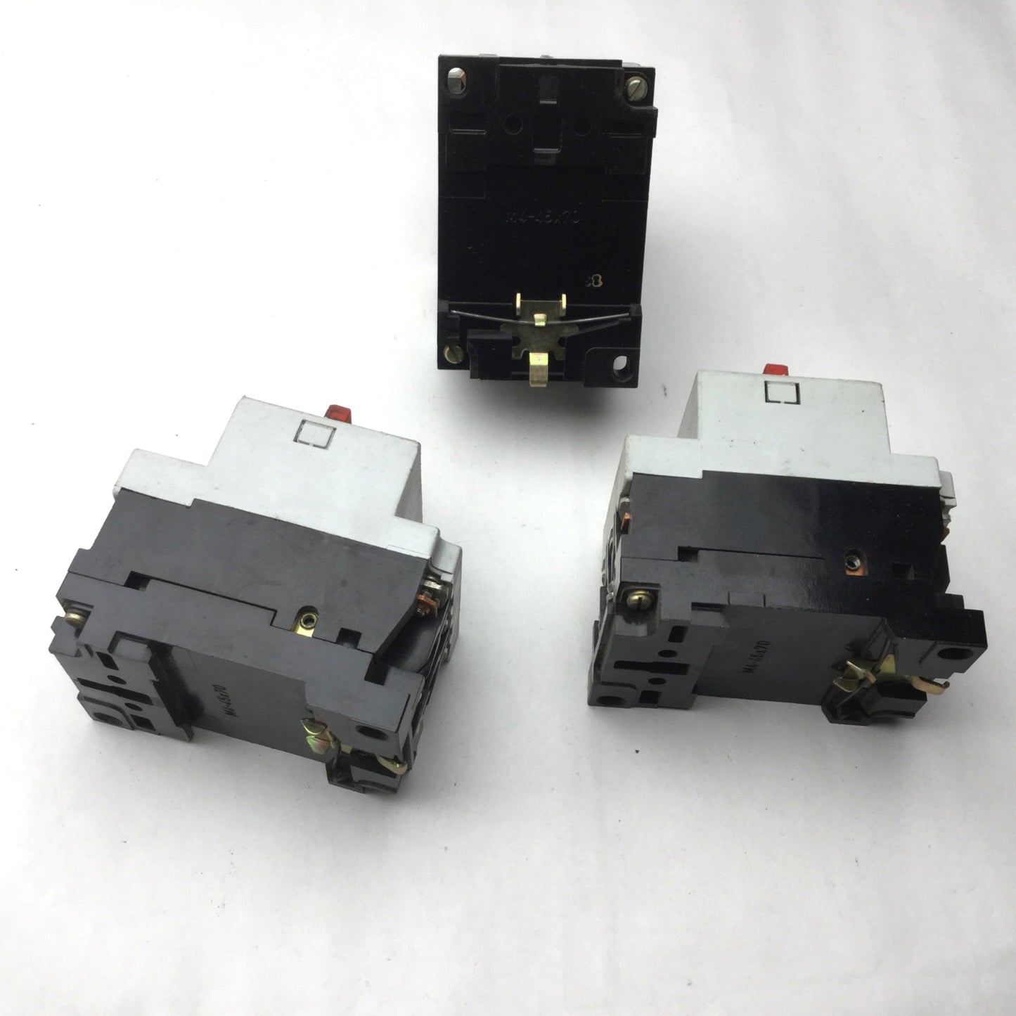 Used Lot of 3 Siemens Protector Circuit Breakers, 3VE1010-2F, 3VE1010-2, 3VE1010-2C