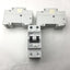 Used Lot of 3 Siemens Circuit Breakers, 2 Pole, S5X22 C6, 5SX22 B10, S5X25 B6
