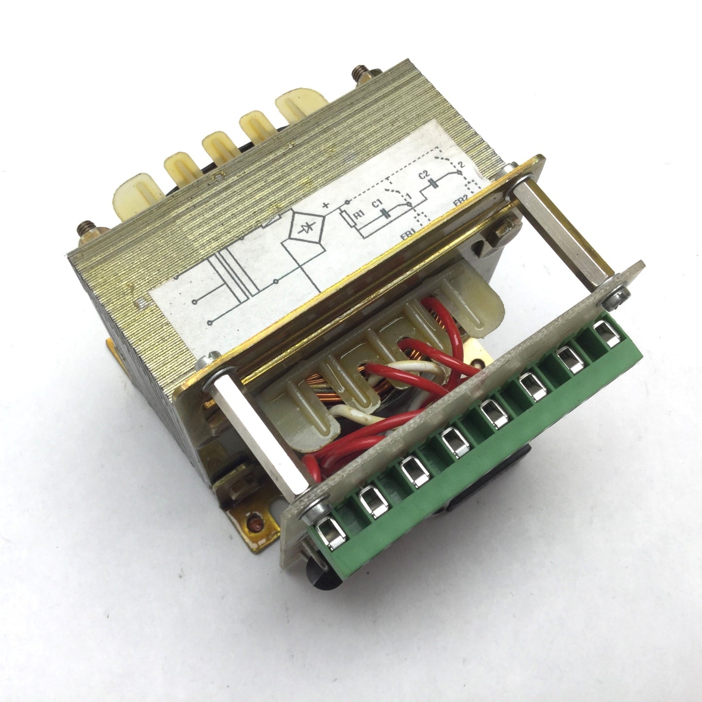 Used Trasformatore 10420 Transformer, Primary: 220/380V, Secondary: 32V, Rating 120VA