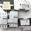 Used Lot of 5 Siemens Circuit Breakers, 3 Poles, Din Rail Mount, Varying Amperages