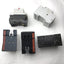 Used Lot of 5 Siemens Circuit Breakers, 3 Poles, Din Rail Mount, Varying Amperages